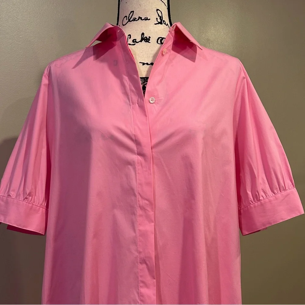 MARELLA Ebert Cotton Poplin 
Collared Shirt Dress - Picture 6 of 12